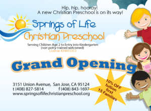 Grand Opening Tuition Special